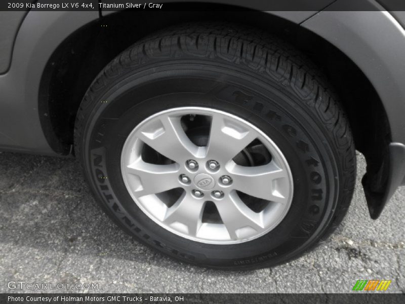Titanium Silver / Gray 2009 Kia Borrego LX V6 4x4