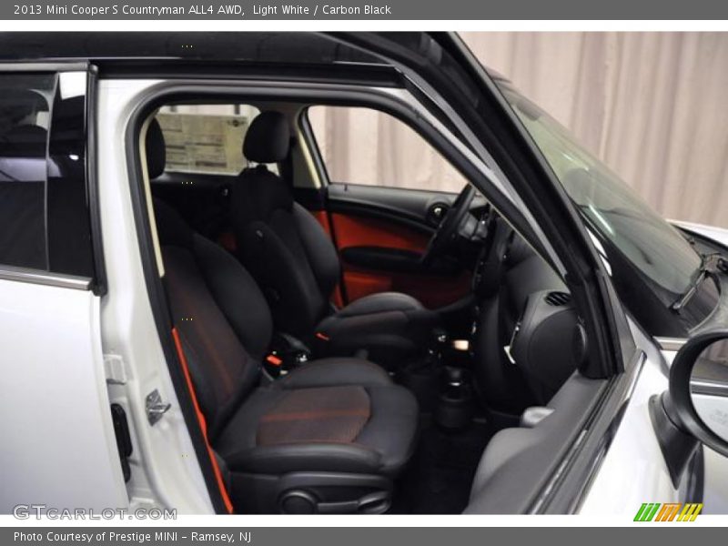 Light White / Carbon Black 2013 Mini Cooper S Countryman ALL4 AWD