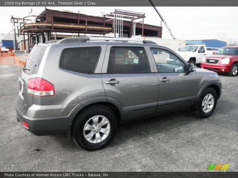 Titanium Silver / Gray 2009 Kia Borrego LX V6 4x4