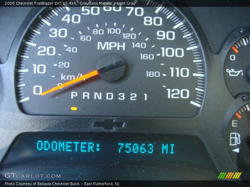 Graystone Metallic / Light Gray 2006 Chevrolet TrailBlazer EXT LT 4x4