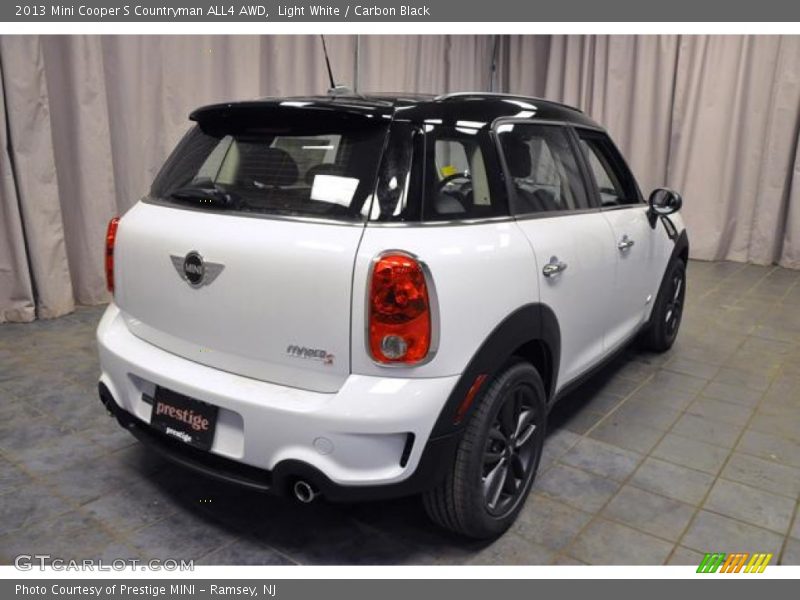 Light White / Carbon Black 2013 Mini Cooper S Countryman ALL4 AWD