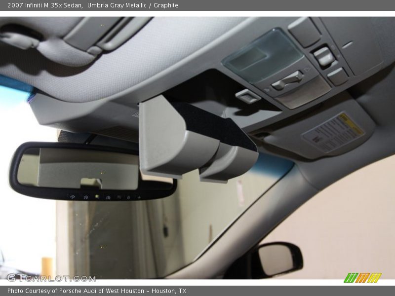 Umbria Gray Metallic / Graphite 2007 Infiniti M 35x Sedan