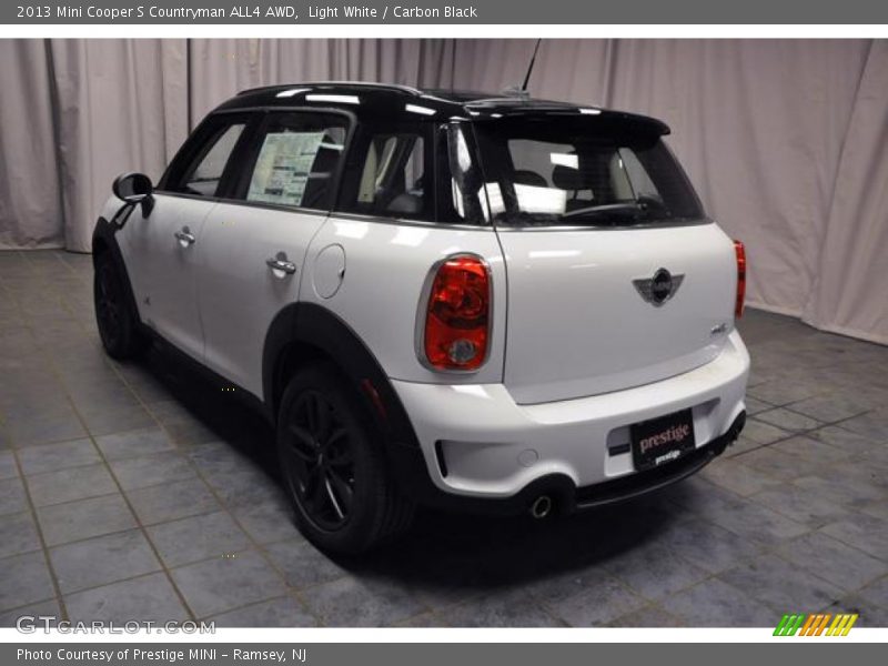 Light White / Carbon Black 2013 Mini Cooper S Countryman ALL4 AWD