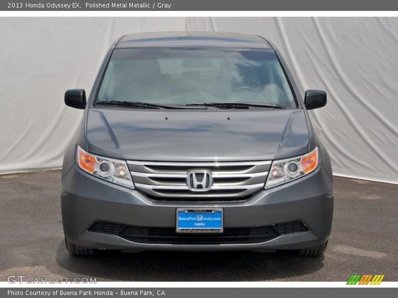 Polished Metal Metallic / Gray 2013 Honda Odyssey EX