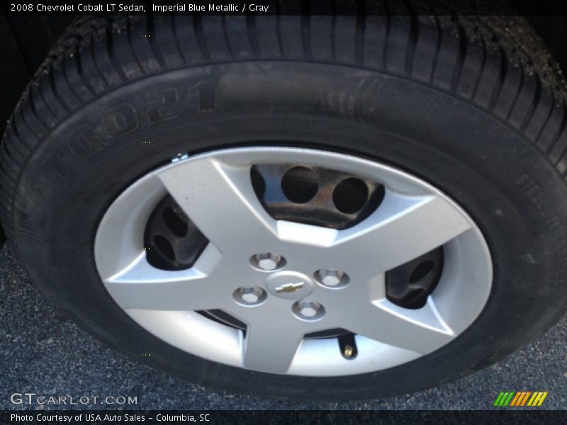 Imperial Blue Metallic / Gray 2008 Chevrolet Cobalt LT Sedan