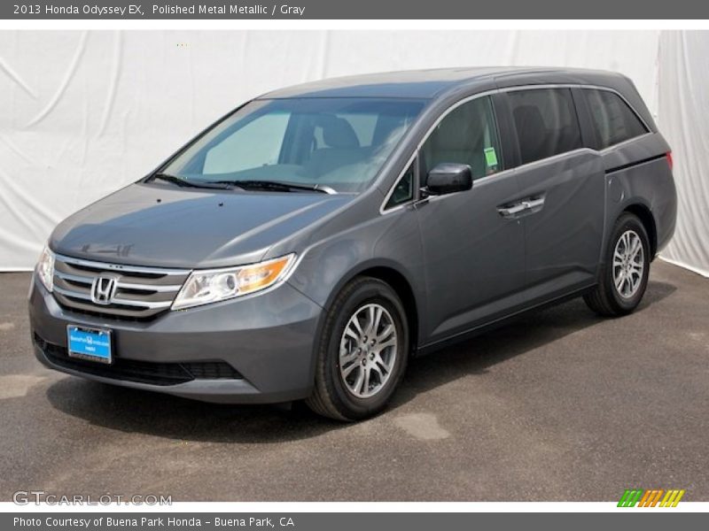 Polished Metal Metallic / Gray 2013 Honda Odyssey EX