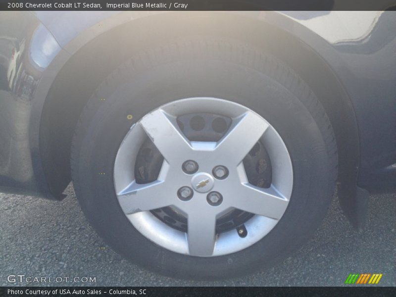 Imperial Blue Metallic / Gray 2008 Chevrolet Cobalt LT Sedan