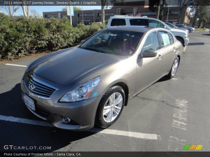 Smokey Quartz / Graphite 2011 Infiniti G 37 Journey Sedan