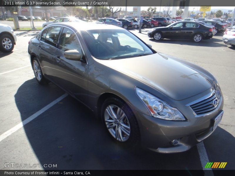 Smokey Quartz / Graphite 2011 Infiniti G 37 Journey Sedan