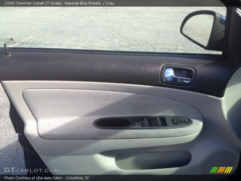 Imperial Blue Metallic / Gray 2008 Chevrolet Cobalt LT Sedan