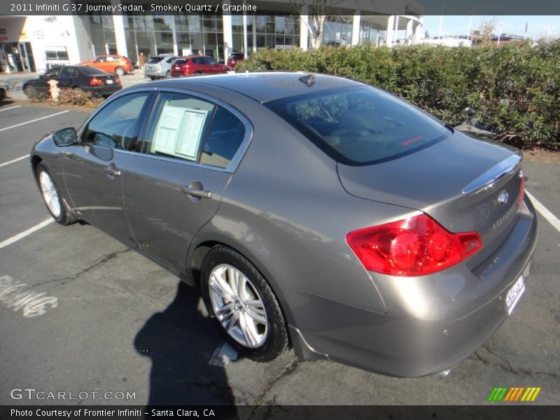 Smokey Quartz / Graphite 2011 Infiniti G 37 Journey Sedan