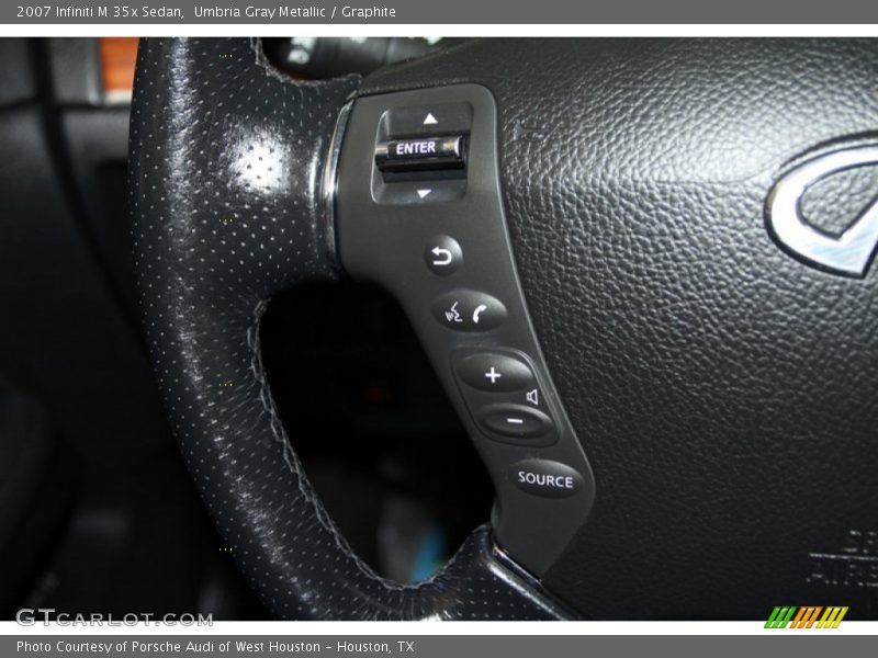 Umbria Gray Metallic / Graphite 2007 Infiniti M 35x Sedan