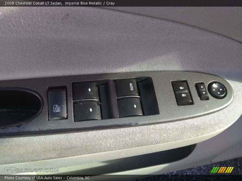 Imperial Blue Metallic / Gray 2008 Chevrolet Cobalt LT Sedan