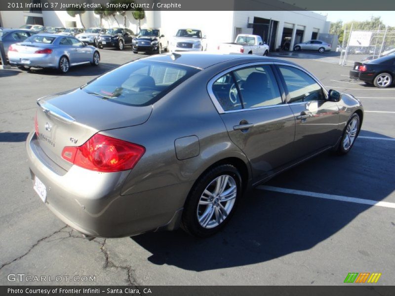 Smokey Quartz / Graphite 2011 Infiniti G 37 Journey Sedan