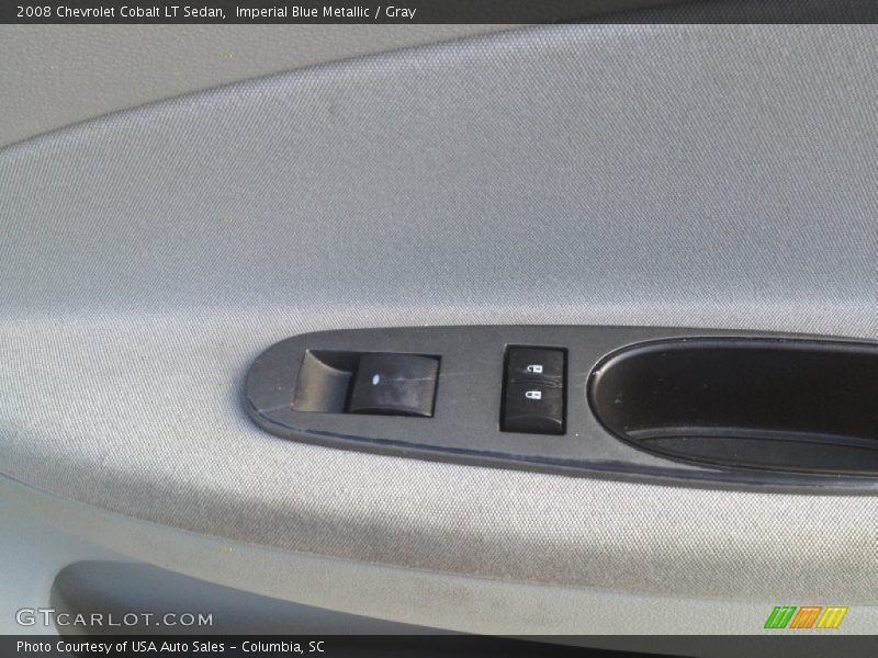 Imperial Blue Metallic / Gray 2008 Chevrolet Cobalt LT Sedan