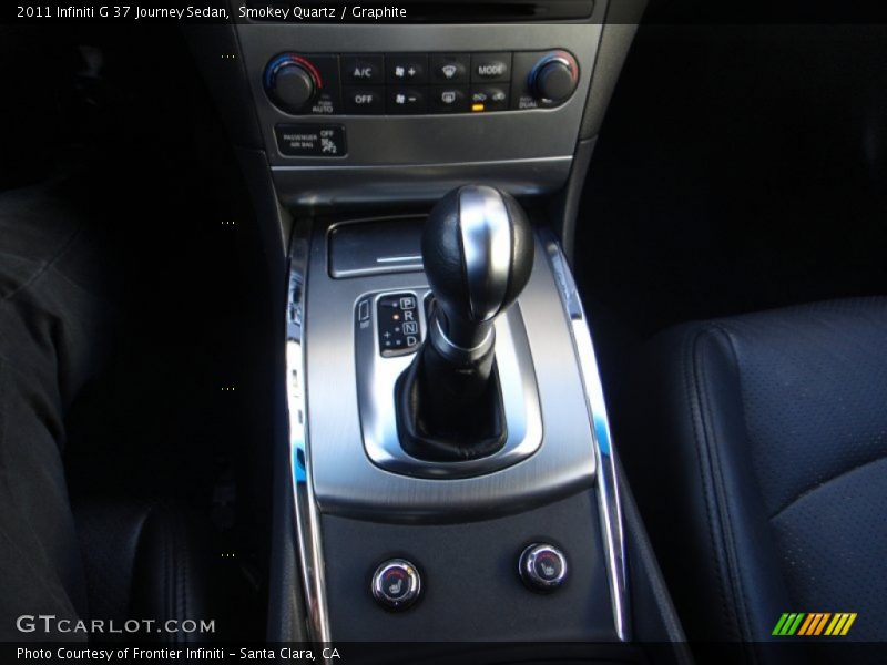 Smokey Quartz / Graphite 2011 Infiniti G 37 Journey Sedan