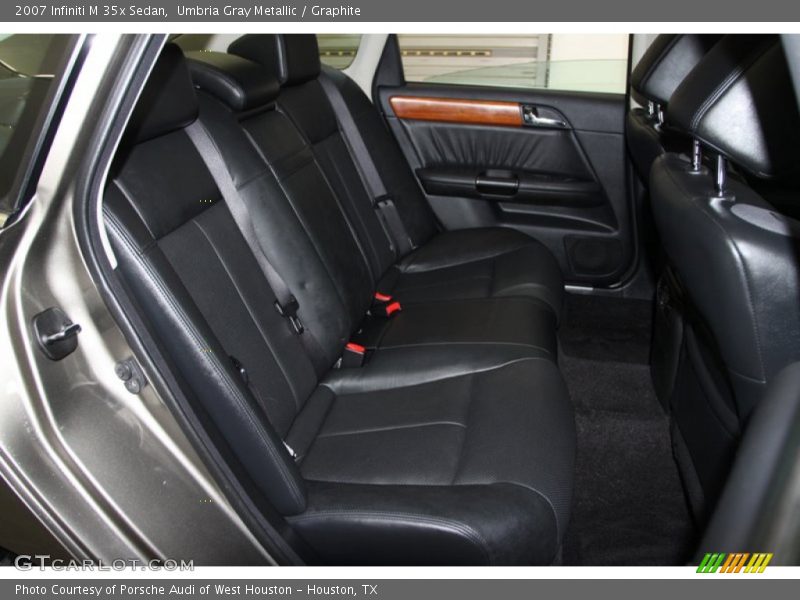 Umbria Gray Metallic / Graphite 2007 Infiniti M 35x Sedan