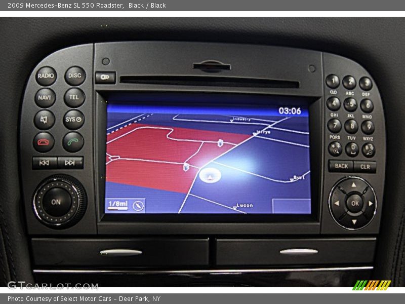 Black / Black 2009 Mercedes-Benz SL 550 Roadster