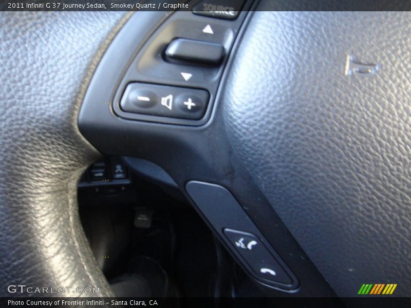 Smokey Quartz / Graphite 2011 Infiniti G 37 Journey Sedan