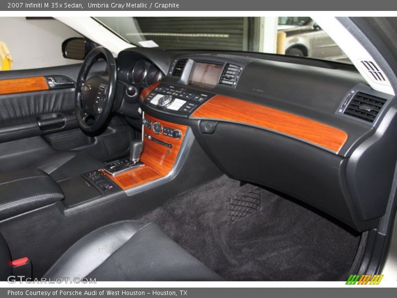 Umbria Gray Metallic / Graphite 2007 Infiniti M 35x Sedan
