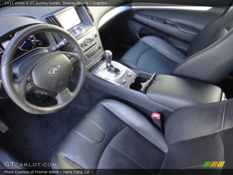 Smokey Quartz / Graphite 2011 Infiniti G 37 Journey Sedan