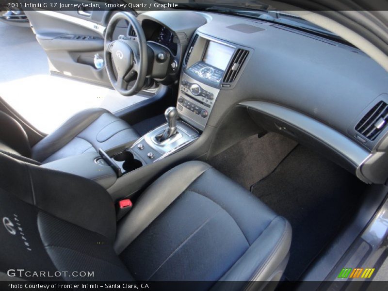 Smokey Quartz / Graphite 2011 Infiniti G 37 Journey Sedan
