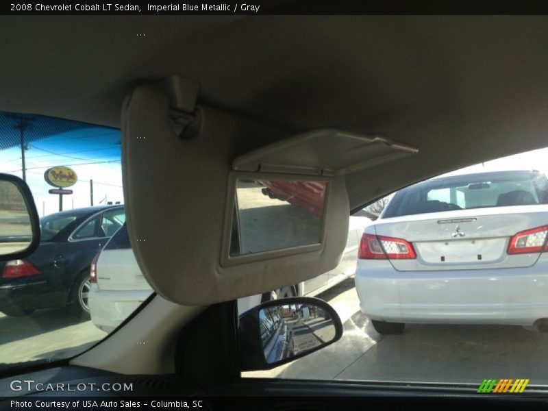 Imperial Blue Metallic / Gray 2008 Chevrolet Cobalt LT Sedan