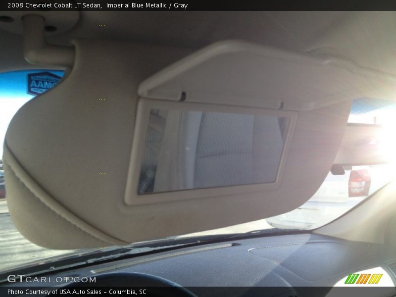 Imperial Blue Metallic / Gray 2008 Chevrolet Cobalt LT Sedan