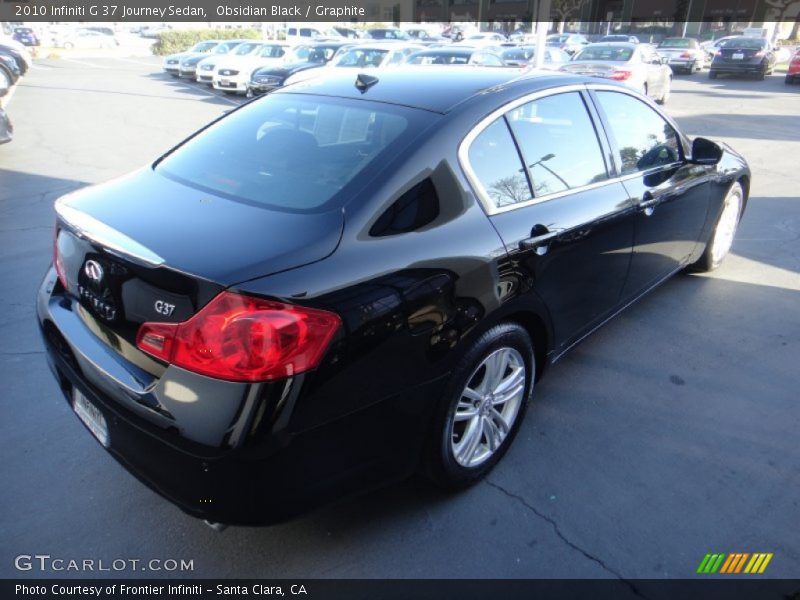 Obsidian Black / Graphite 2010 Infiniti G 37 Journey Sedan