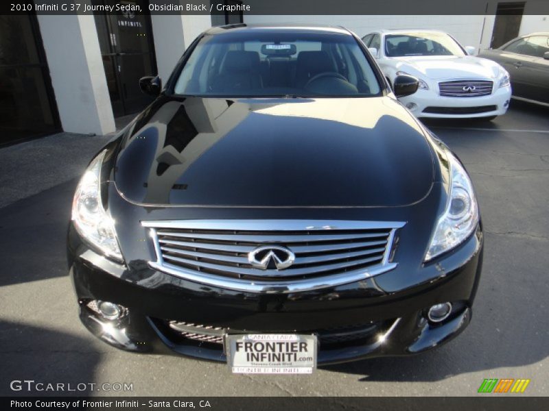 Obsidian Black / Graphite 2010 Infiniti G 37 Journey Sedan