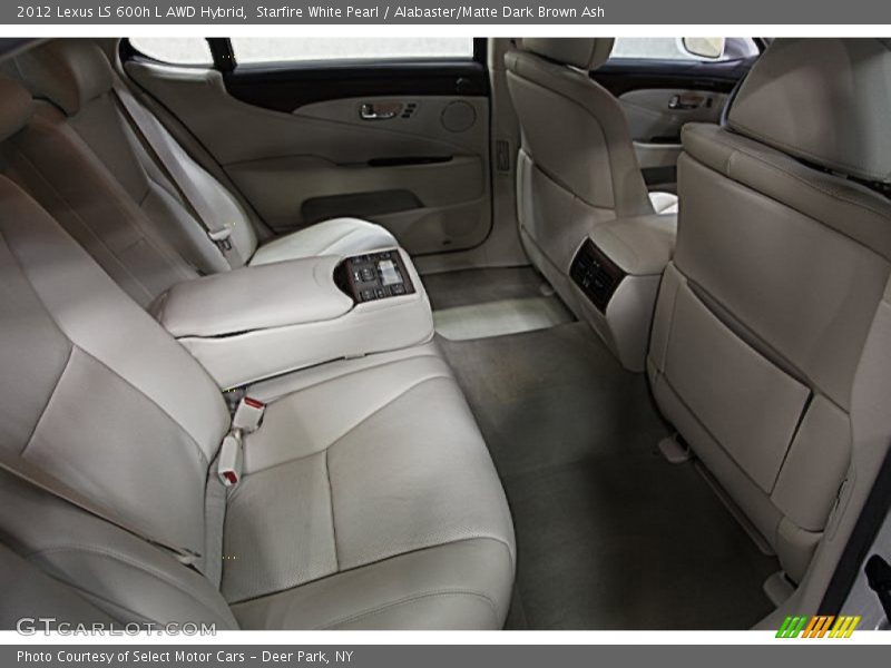 Rear Seat of 2012 LS 600h L AWD Hybrid