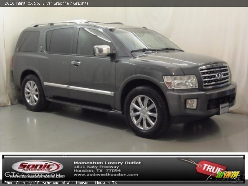 Silver Graphite / Graphite 2010 Infiniti QX 56