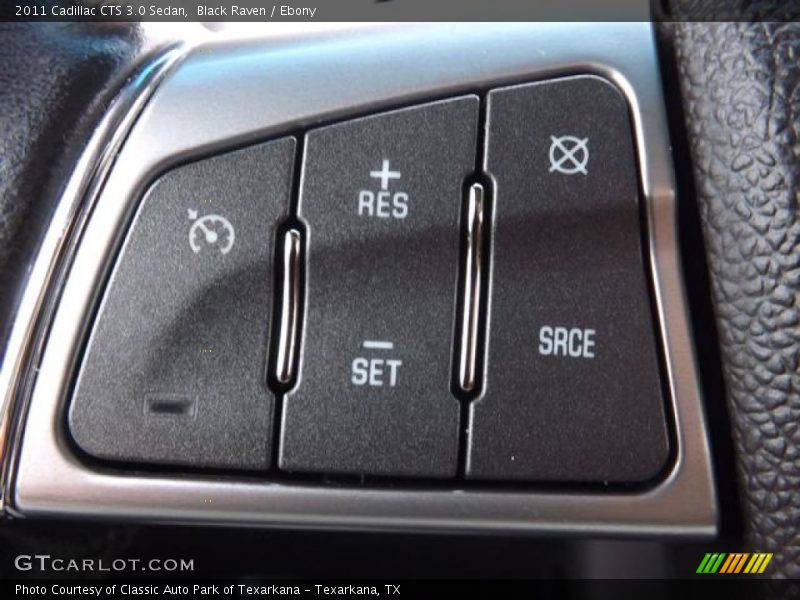 Black Raven / Ebony 2011 Cadillac CTS 3.0 Sedan