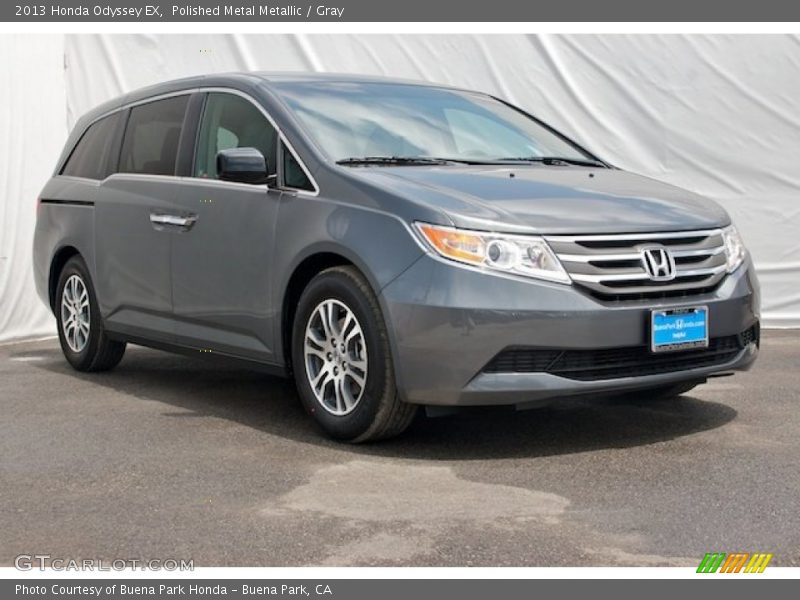Polished Metal Metallic / Gray 2013 Honda Odyssey EX