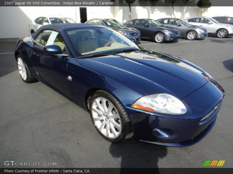 Front 3/4 View of 2007 XK XK8 Convertible