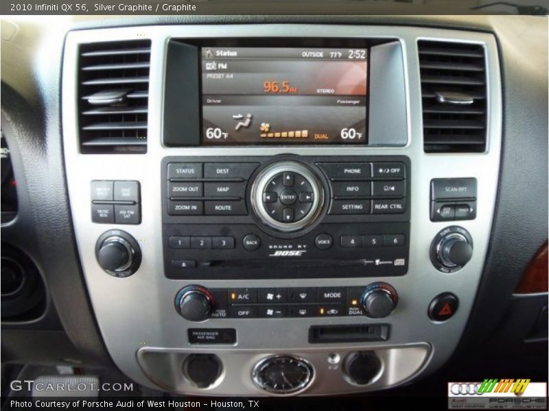 Silver Graphite / Graphite 2010 Infiniti QX 56