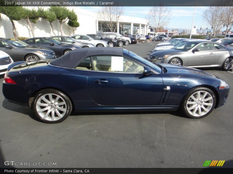  2007 XK XK8 Convertible Indigo Blue Metallic