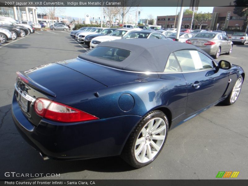  2007 XK XK8 Convertible Indigo Blue Metallic