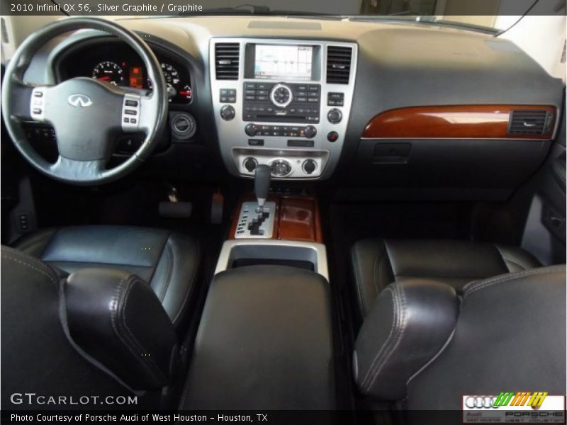 Silver Graphite / Graphite 2010 Infiniti QX 56
