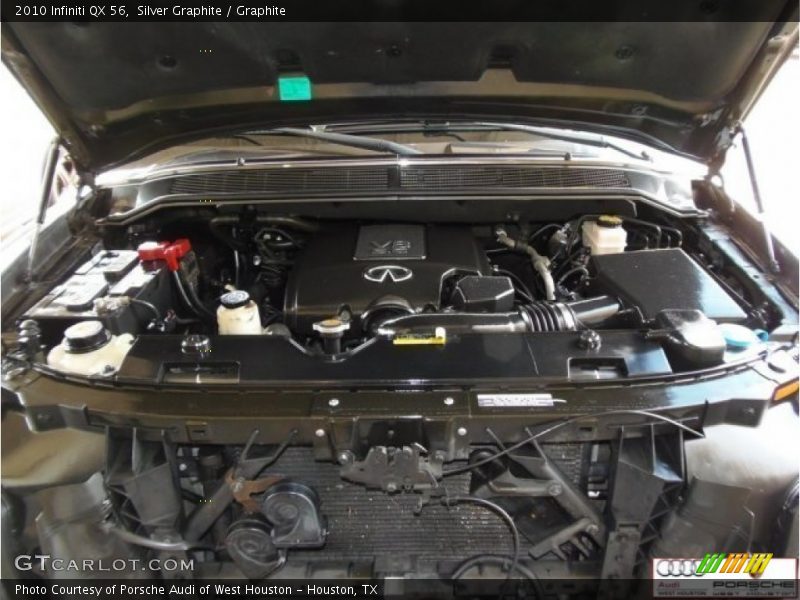 Silver Graphite / Graphite 2010 Infiniti QX 56
