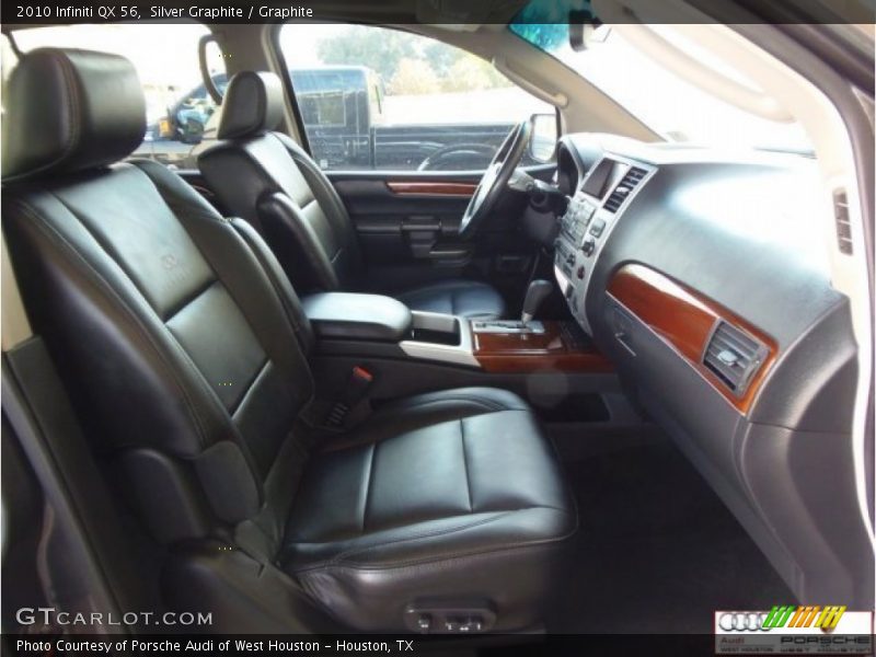 Silver Graphite / Graphite 2010 Infiniti QX 56