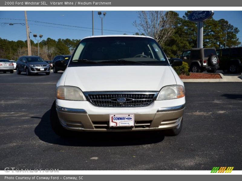 Vibrant White / Medium Parchment 2000 Ford Windstar SEL