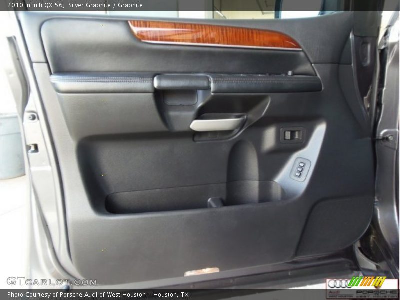 Silver Graphite / Graphite 2010 Infiniti QX 56