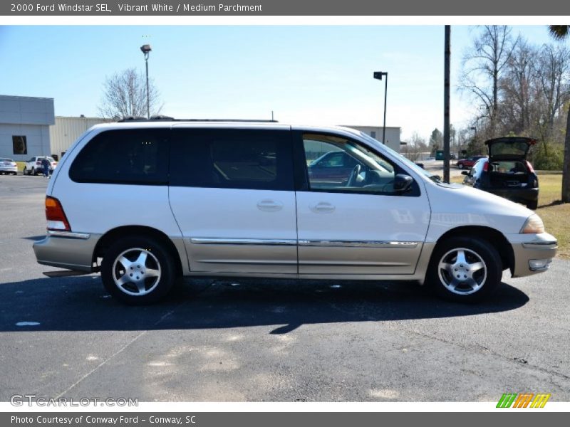 Vibrant White / Medium Parchment 2000 Ford Windstar SEL