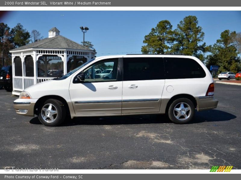 Vibrant White / Medium Parchment 2000 Ford Windstar SEL