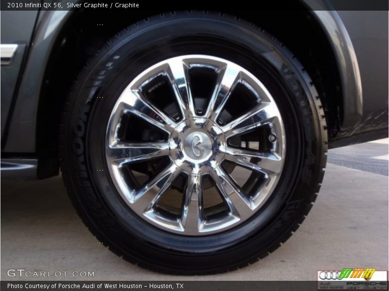 Silver Graphite / Graphite 2010 Infiniti QX 56