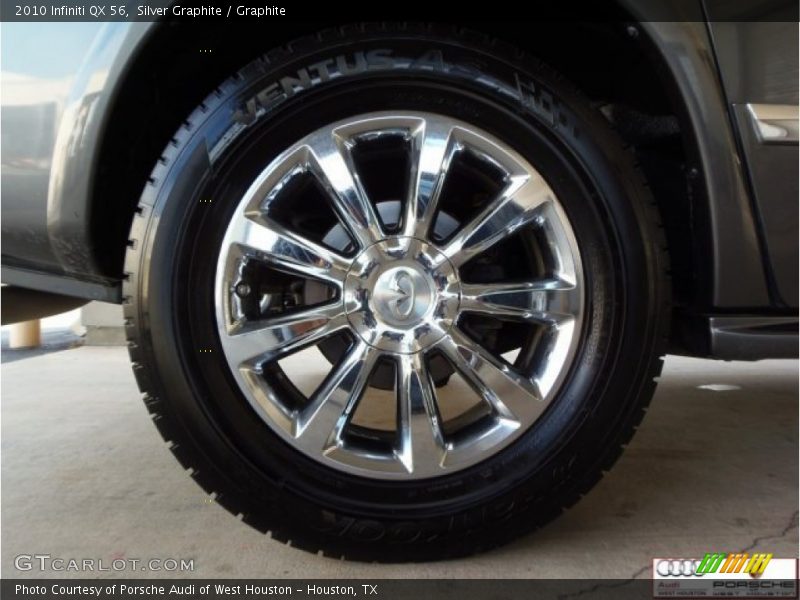 Silver Graphite / Graphite 2010 Infiniti QX 56