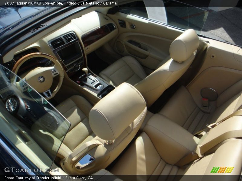  2007 XK XK8 Convertible Caramel Interior