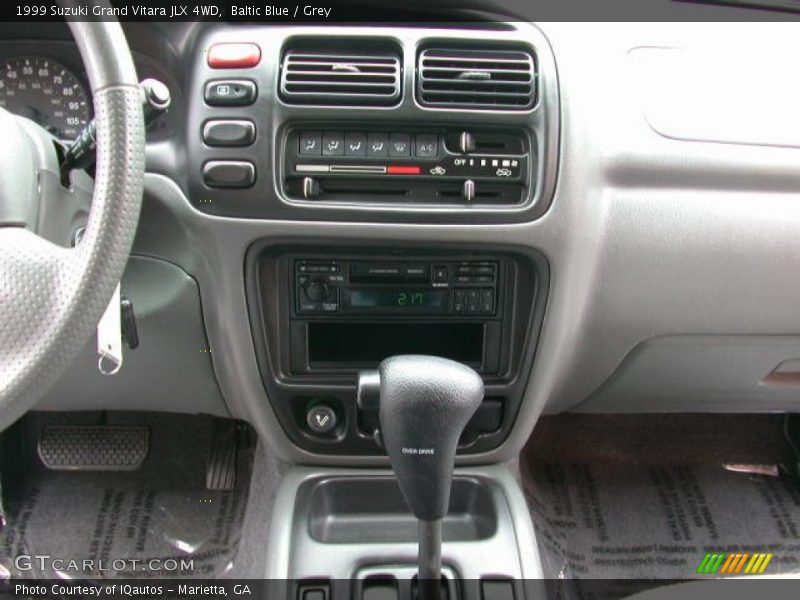 Controls of 1999 Grand Vitara JLX 4WD