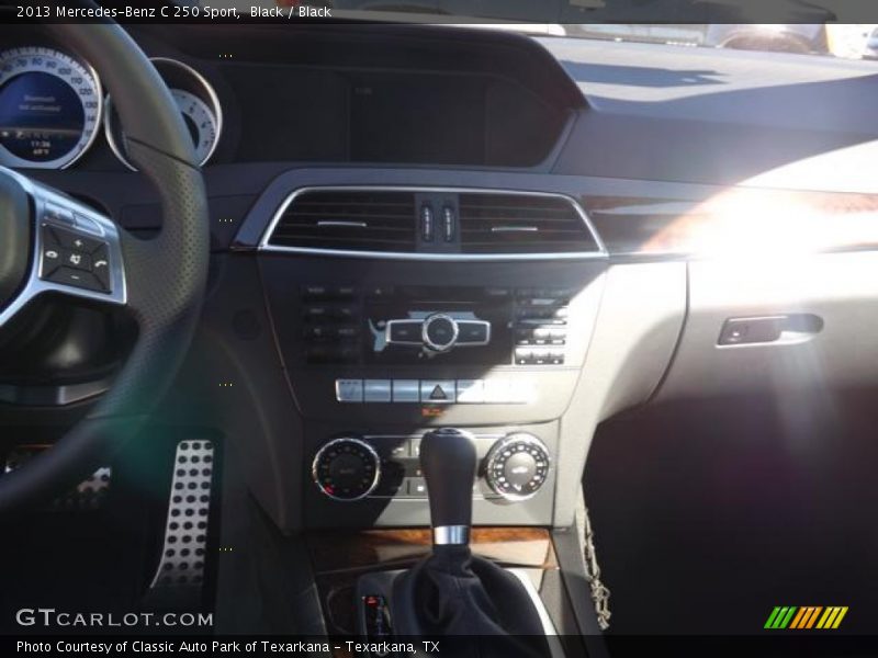 Black / Black 2013 Mercedes-Benz C 250 Sport